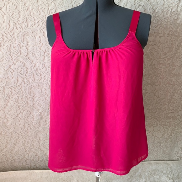 Lane Bryant Tops - Lane Bryant Fuchsia Tank